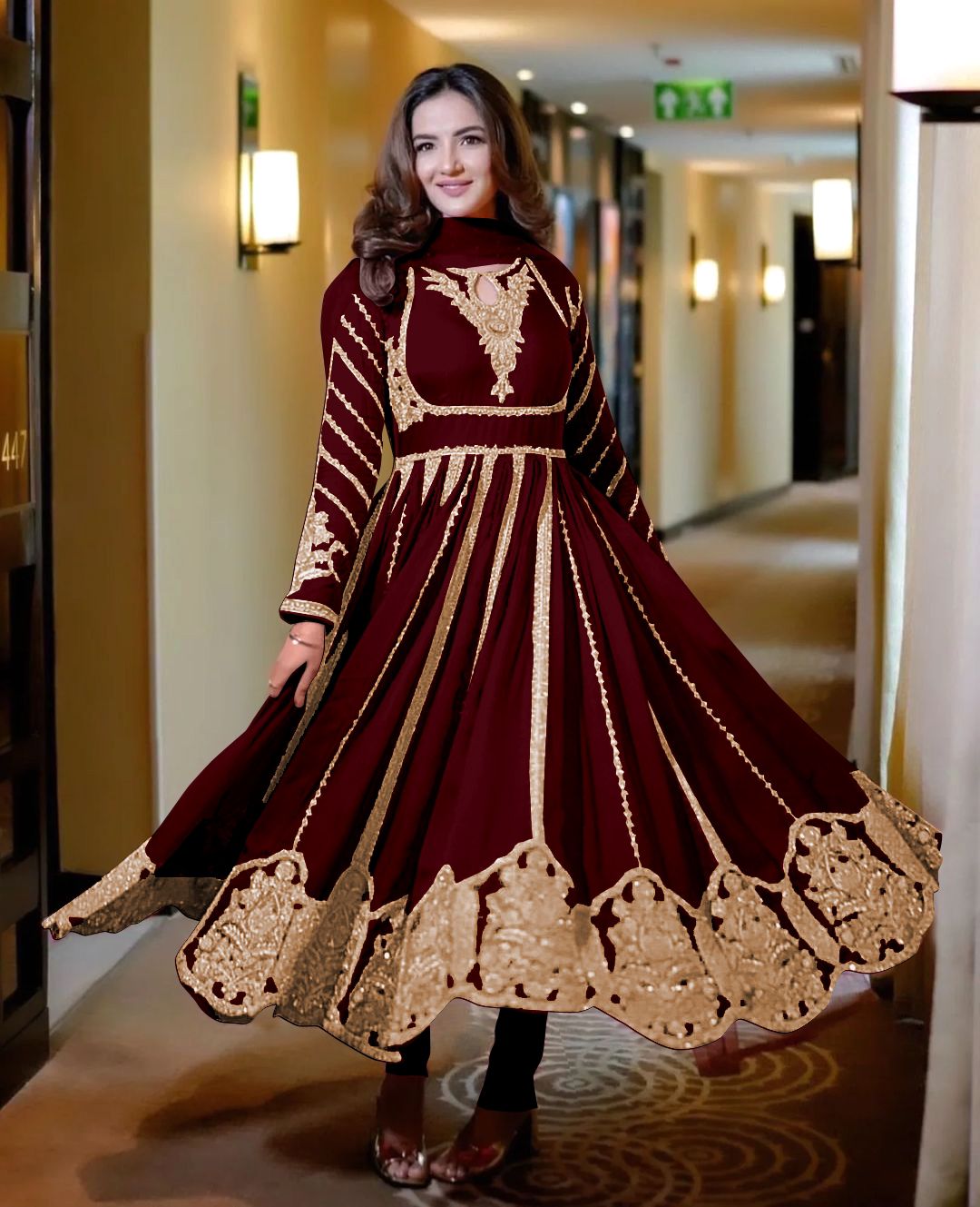 Designer PartyLook Heavy Anarkali Suit