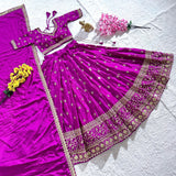 Purple Embroidered Women's Trending Collection