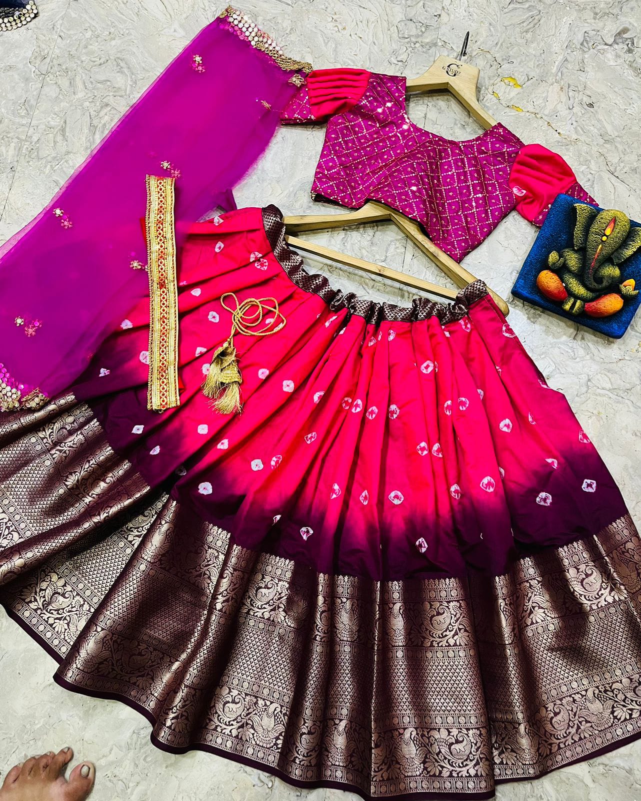 Kids lahenga choli collection