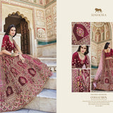 Crafting Dreams with Velvet Touch: Elevate Your Bridal Journey with Our Luxe Lehengas