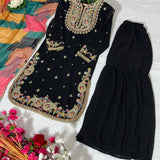 Attractive Party Wear Kurti-Sarara