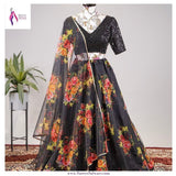 Black style Lehenga