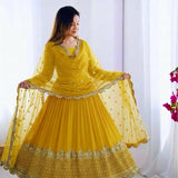 Georgette Salwar - Size L