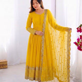 Georgette Salwar - Size L