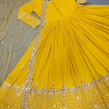 Georgette Salwar - Size L