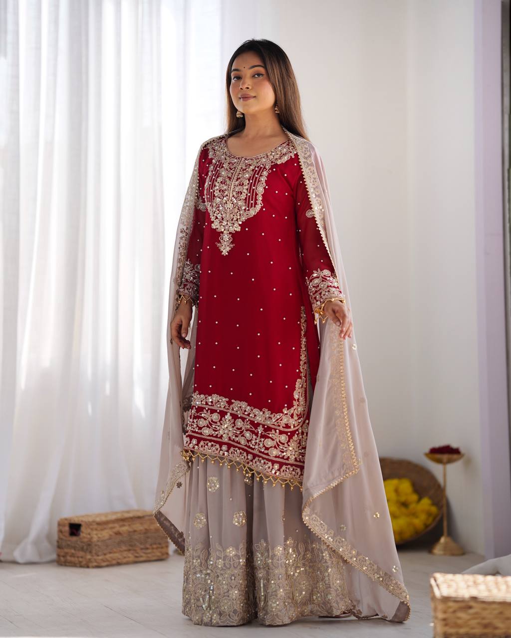 plus size salwar sarara suit
