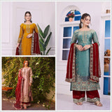 PLUS SIZE FRENDY SILK SUIT