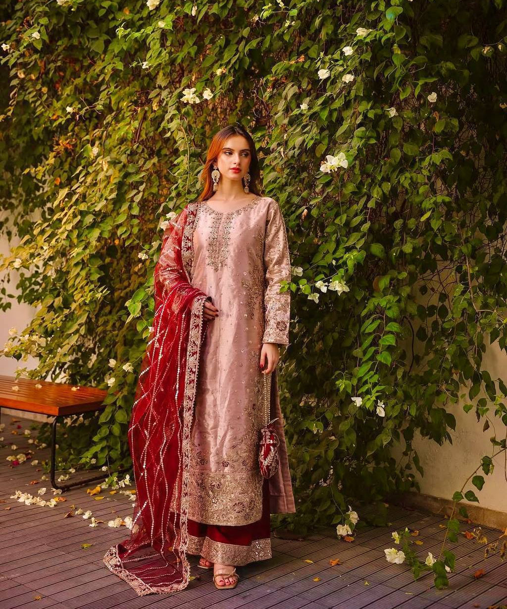 PLUS SIZE FRENDY SILK SUIT