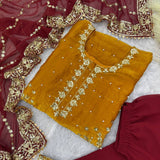 PLUS SIZE FRENDY SILK SUIT