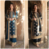 PLUS SIZE Elegant Embroidered Sequence with Rivet Moti Work Designer SALWAR Set