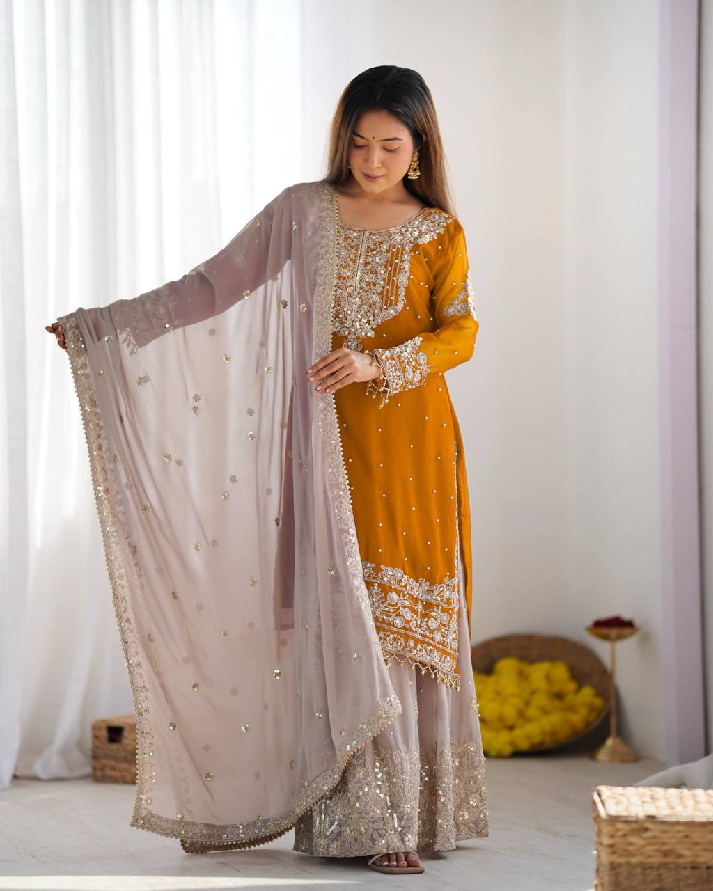 plus size salwar sarara suit
