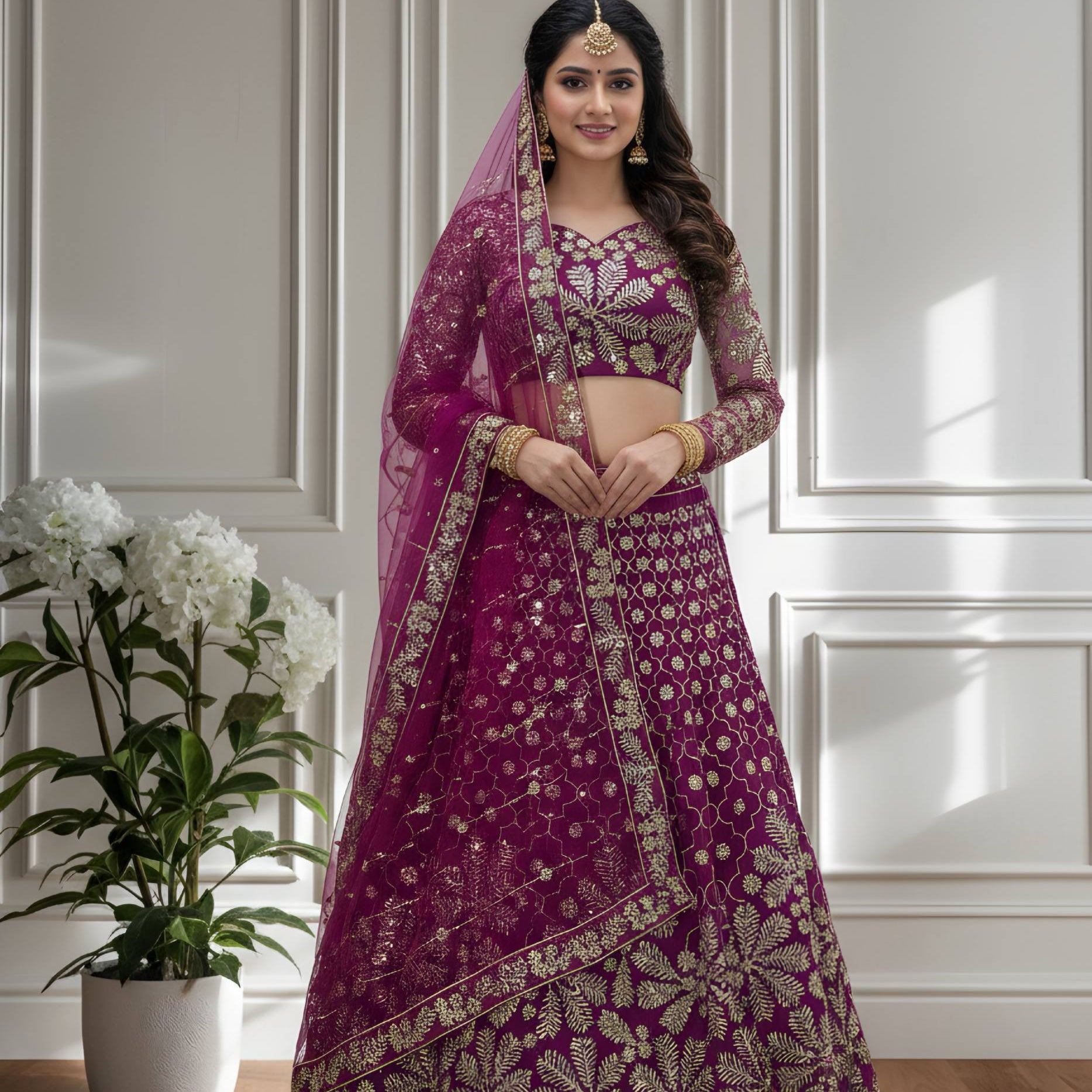 Designer Plus Size  Lehenga Choli