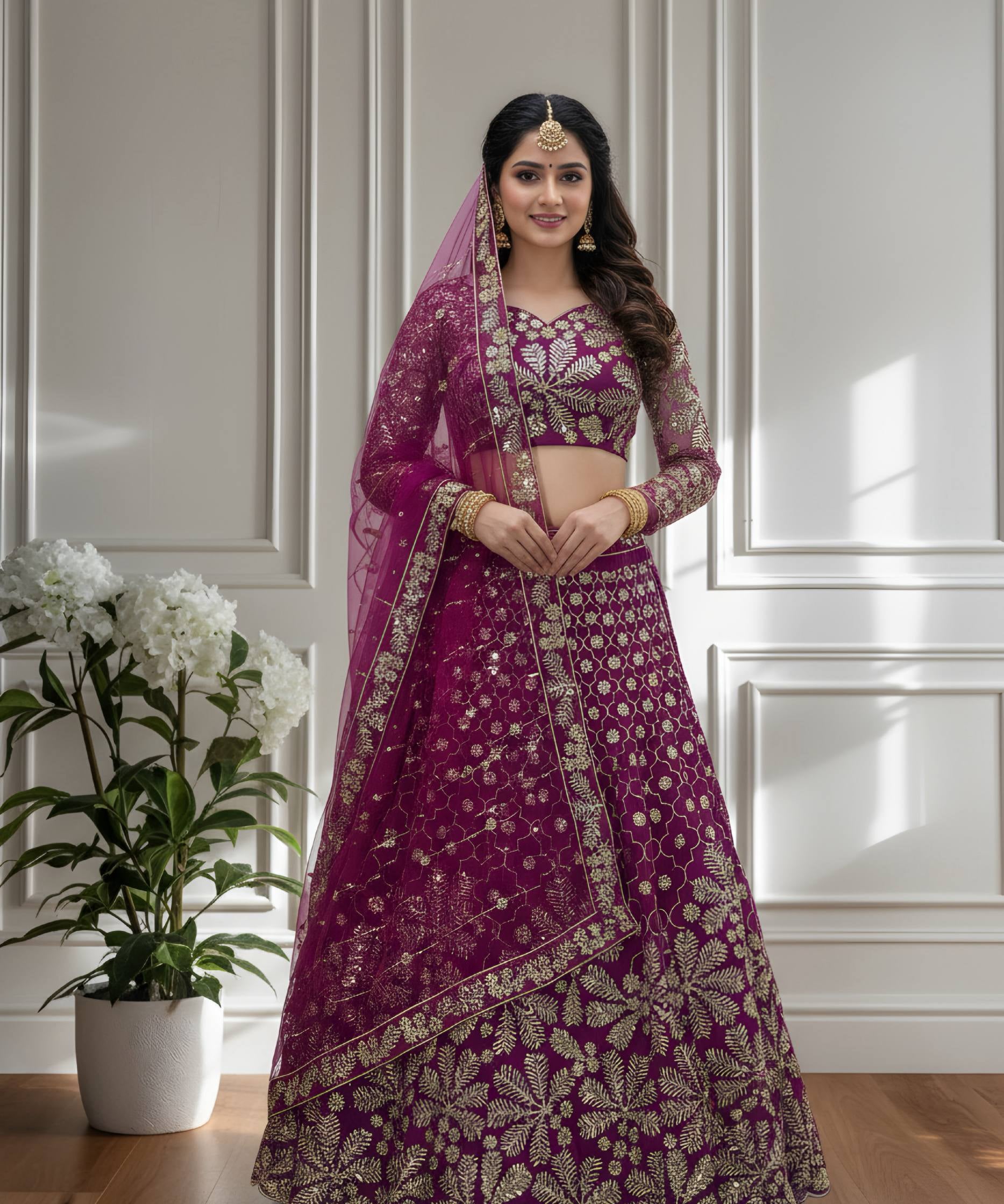 Designer Plus Size  Lehenga Choli