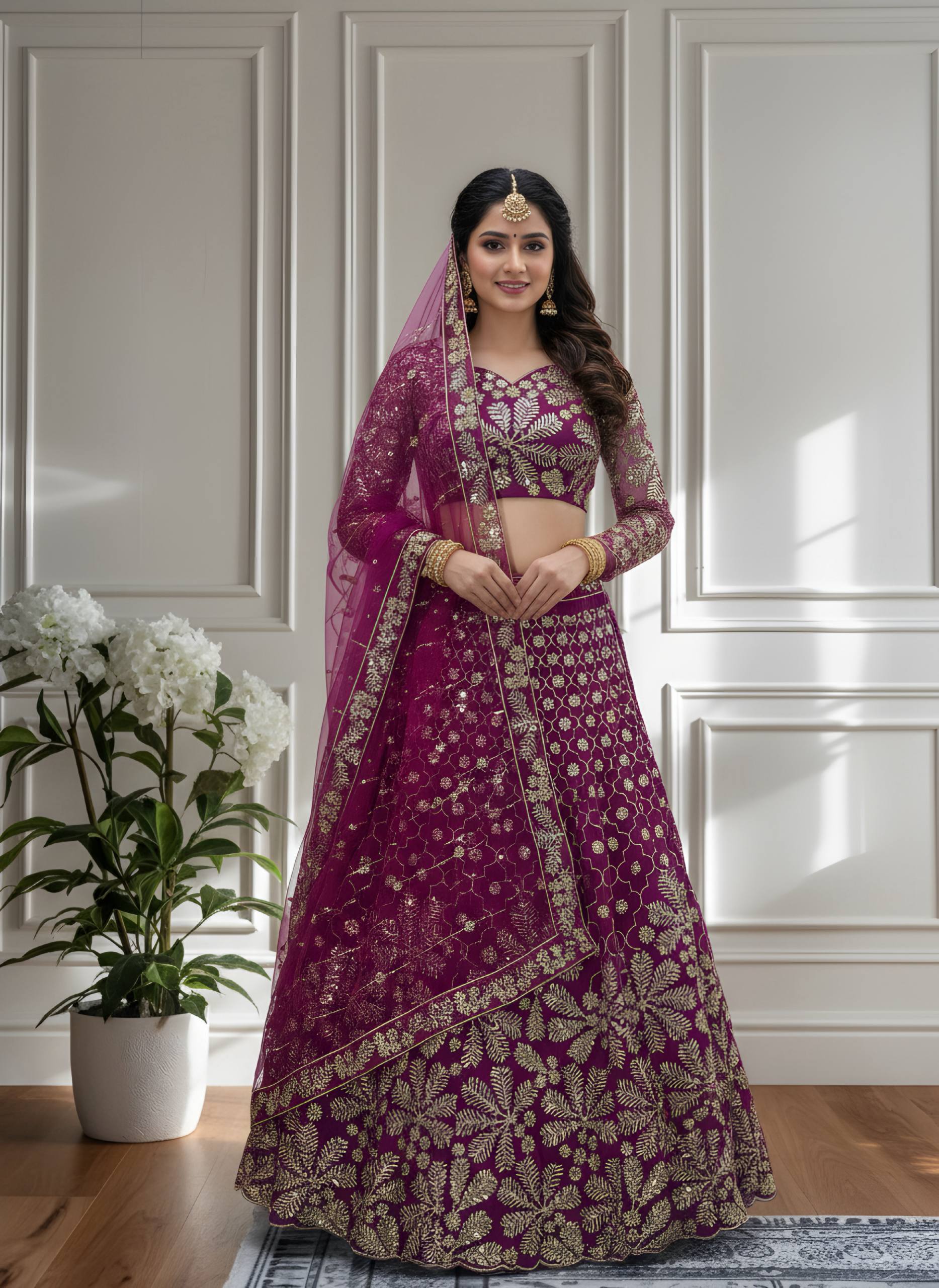 Designer Plus Size  Lehenga Choli