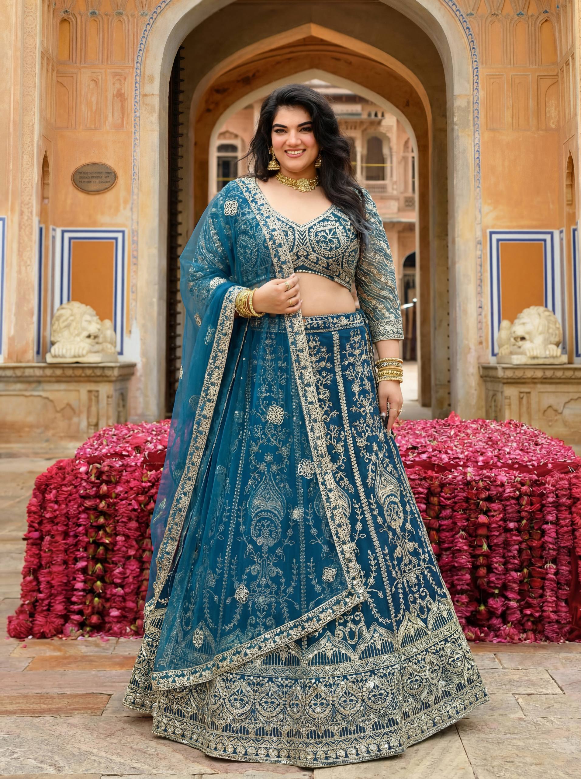 designer PLUS SIZE  Lehenga Choli