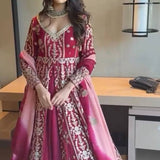 Crafted Designer Embroidered Top Lehenga