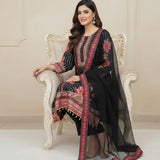 PLUS SIZE MIRROR WORK PAKISTANI SUIT