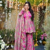PLUS SIZE SHARARA SUIT