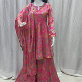 PLUS SIZE SHARARA SUIT