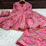 PLUS SIZE SHARARA SUIT