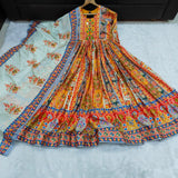 PLUS SIZE ANARKALI GOWN