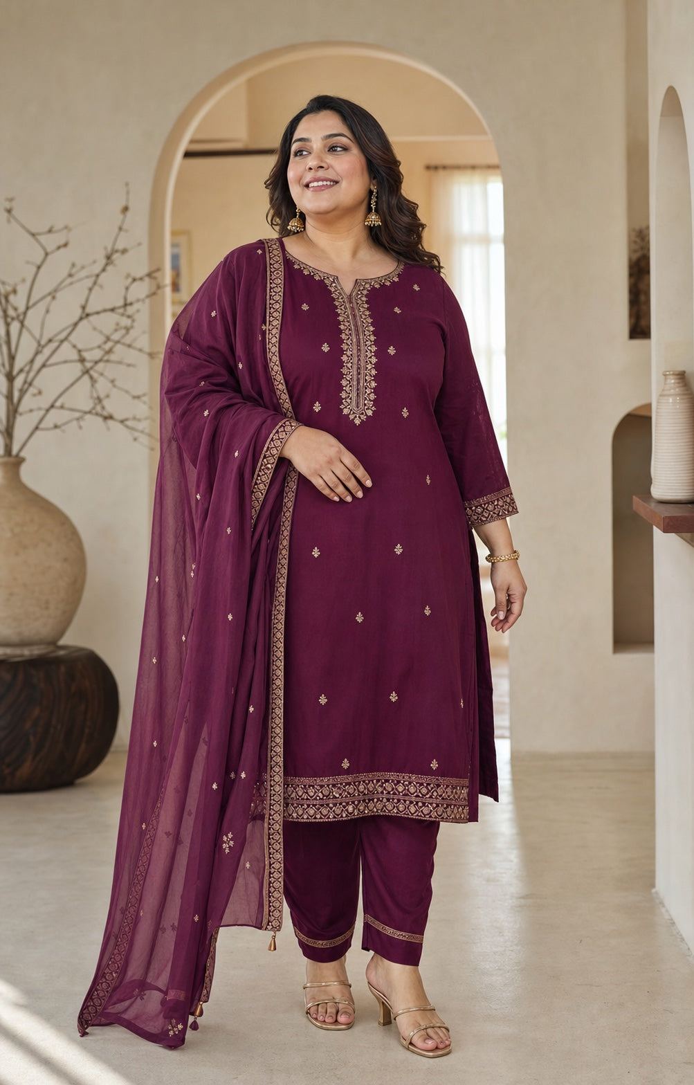 Plus Size Salwar Sets
