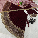 Designer Lehenga Choli With Embroidery Sequence Work