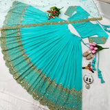 Designer Lehenga Choli With Embroidery Sequence Work